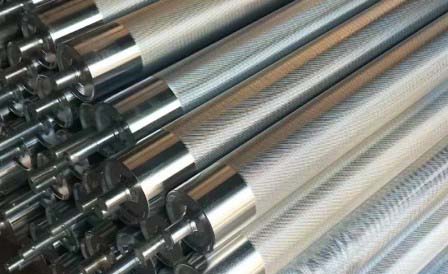 輥筒滾花加工廠家，輥筒鍍鋅加工，重型輥筒加工